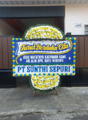 Papan Bunga Duka di Rancasumur
